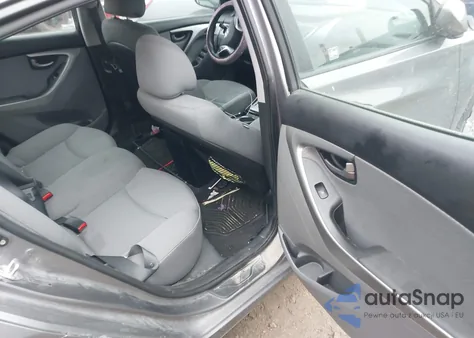 2012 Hyundai Elantra Gls из США, поврежденный, VIN 5NPDH4AE4CH069664